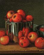 Levi Wells Prentice Apples in a Tin Pail oil painting picture wholesale